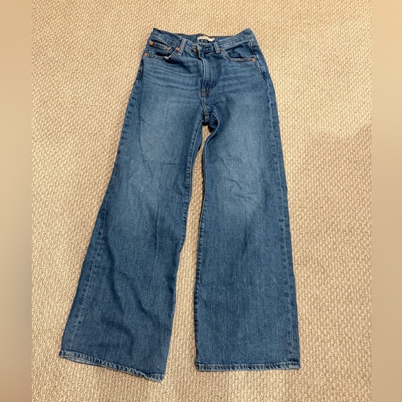 LEVIS Ribcage Wide Leg Jeans - Picture 7 of 11